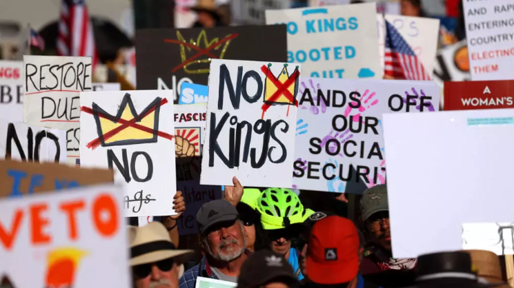 “No Kings” Protests Erupt in the United States