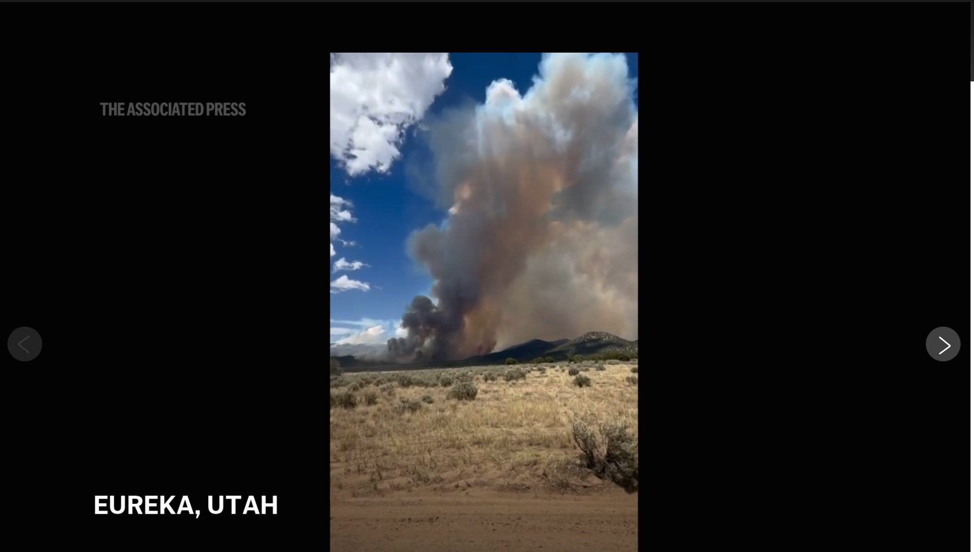 Heat, wind and drought conditions spark wildfires in US West